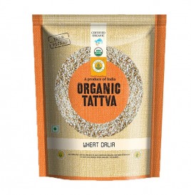 Organic Tattva Wheat Dalia   Pack  500 grams